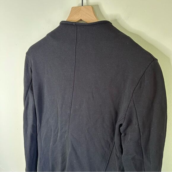 Saint and Sofia Organic Cotton Biker Jacket - Black size 12 - Picture 15 of 16